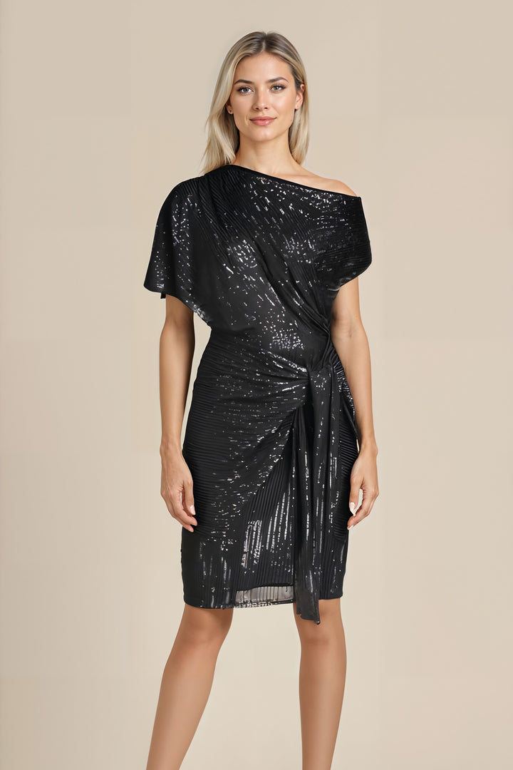 Rhiannon — Sparkle Sequin Party Mini Dress for Women, Moraine Fashion