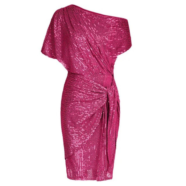 Rhiannon — Sparkle Sequin Party Mini Dress for Women, Moraine Fashion