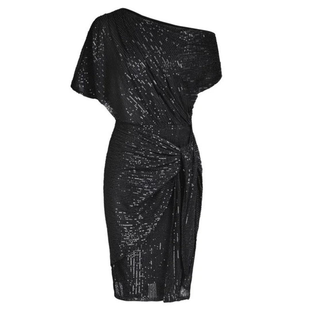 Rhiannon — Sparkle Sequin Party Mini Dress for Women, Moraine Fashion