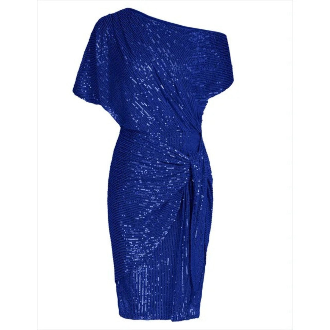 Rhiannon — Sparkle Sequin Party Mini Dress for Women, Moraine Fashion