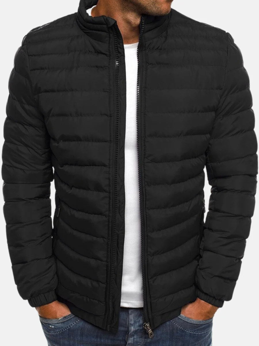 Sterling — Full Zip Quilted Puffer Jacket, Moraine Fashion