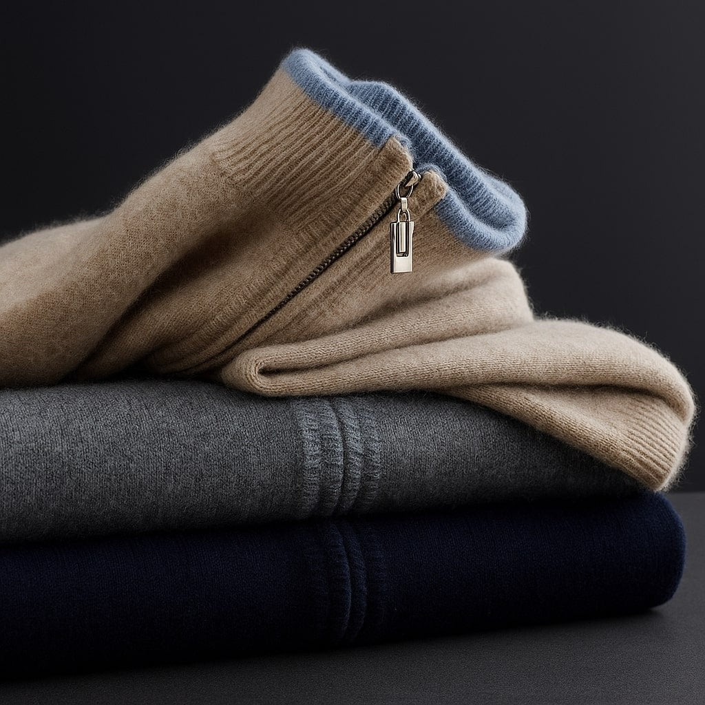 Zip Front Cardigan for Men — Felix, image 7