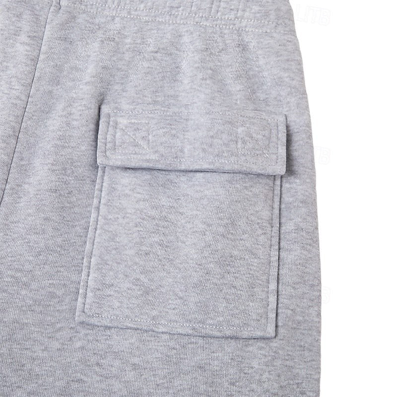 Relaxed Fit Cargo Joggers — Wallace, Royal Blue
