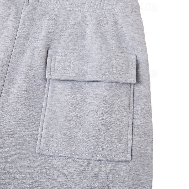 Relaxed Fit Cargo Joggers — Wallace, Royal Blue