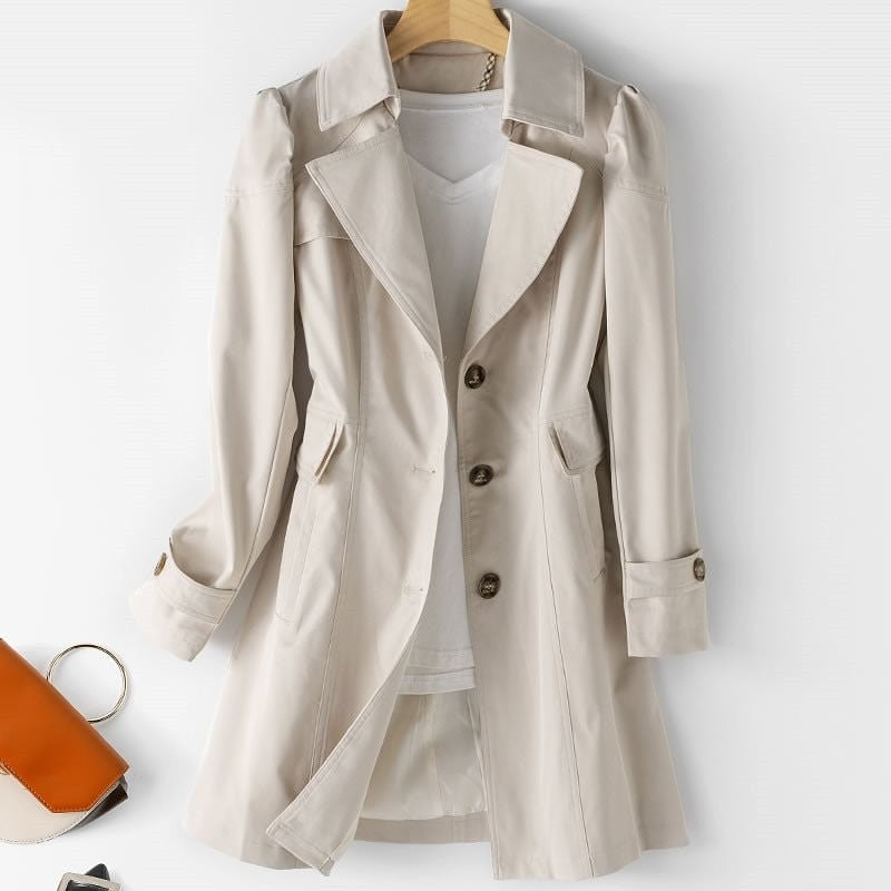 Single Breasted Trench Coat for Women — Matilda, image 1