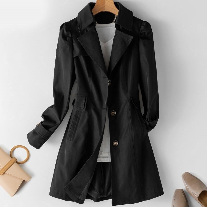 Single Breasted Trench Coat for Women — Matilda, image 2