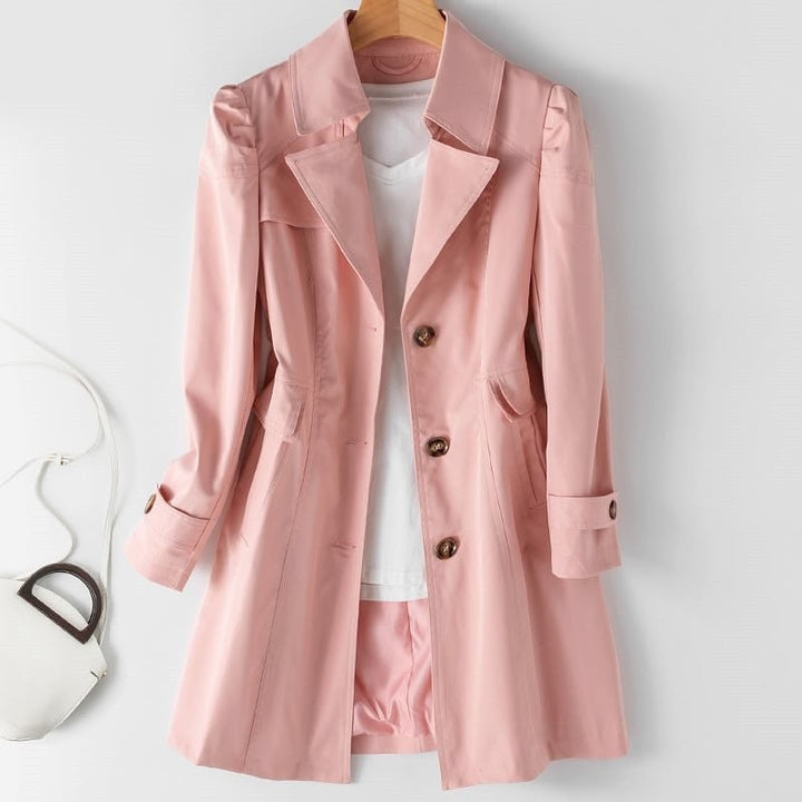 Single Breasted Trench Coat for Women — Matilda, image 4