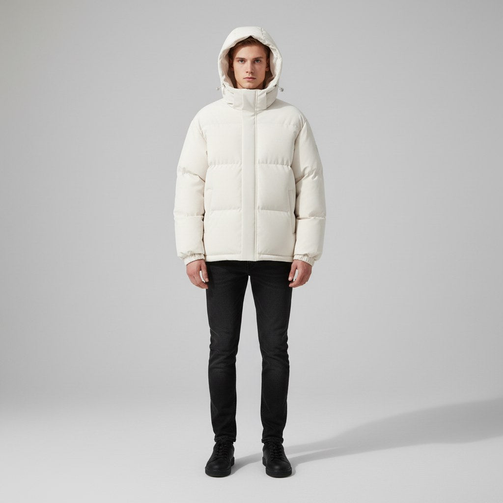 Yestin — Hooded Quilted Puffer Jacket (2), Moraine Fashion