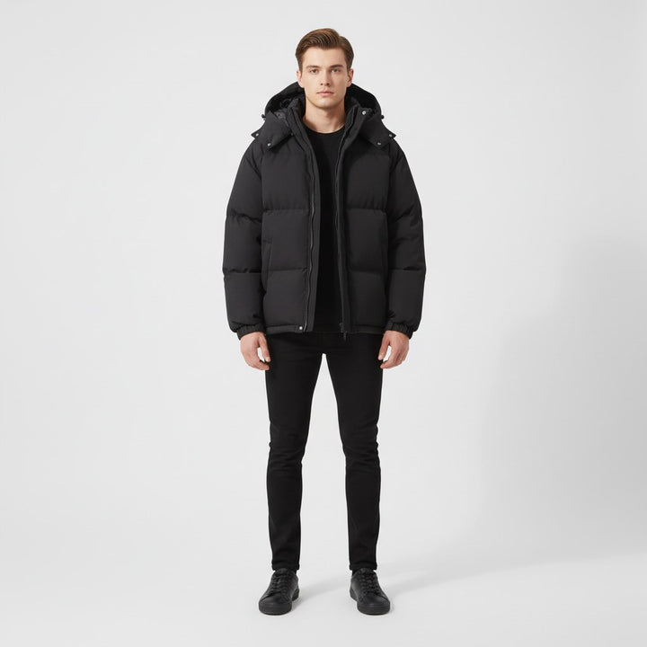 Yestin — Hooded Quilted Puffer Jacket (4), Moraine Fashion