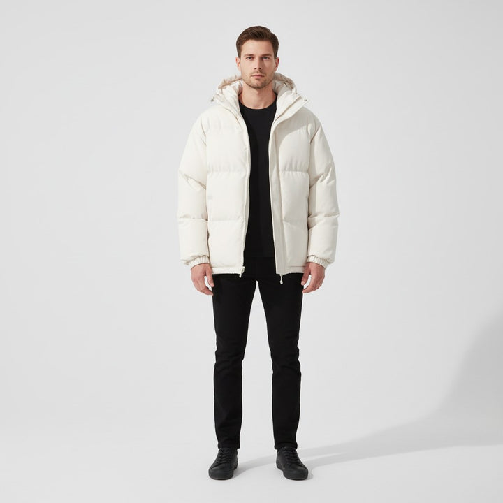 Yestin — Hooded Quilted Puffer Jacket (5), Moraine Fashion