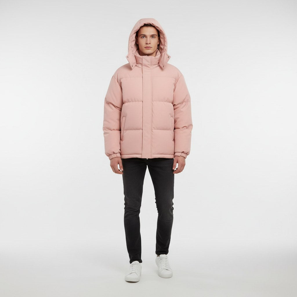 Yestin — Hooded Quilted Puffer Jacket (7), Moraine Fashion