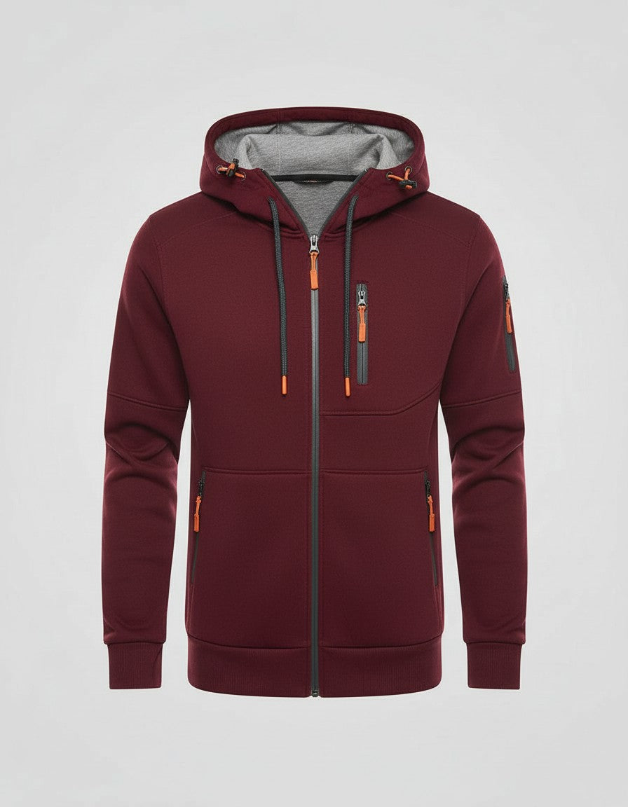 Zip Up Hoodie for Men — Spencer, image 10