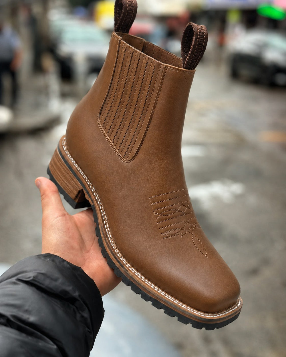Zachary — Pull Tab Chelsea Ankle Boots (2), Moraine Fashion